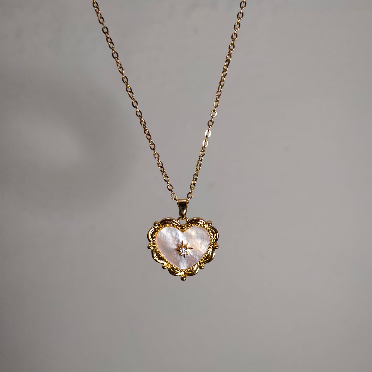 Heart Star Pendant Necklace