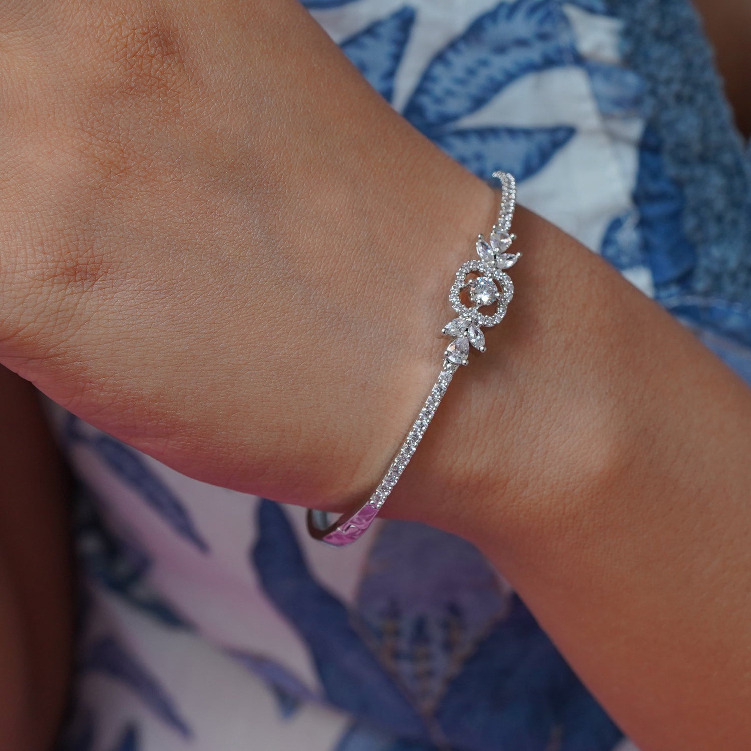 Cubic Zirconia Tennis Bracelet